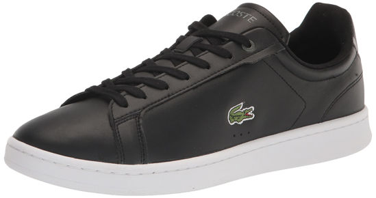 Picture of Lacoste Mens Carnaby Sneaker, Black/Grey, 13 - Size: 13