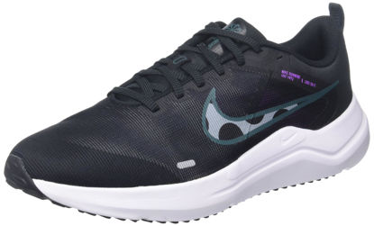 Picture of Nike Men's Road Running Shoes Sneaker, Black Light Silver Faded Spruce, 8 - Size: 8