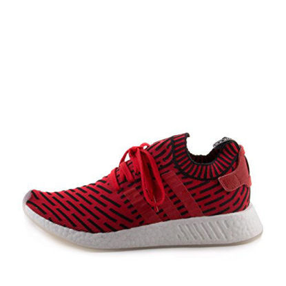 Picture of adidas NMD R2 Primeknit Mens In Core Red/Running White by, 11 - Size: 11 D(M) US