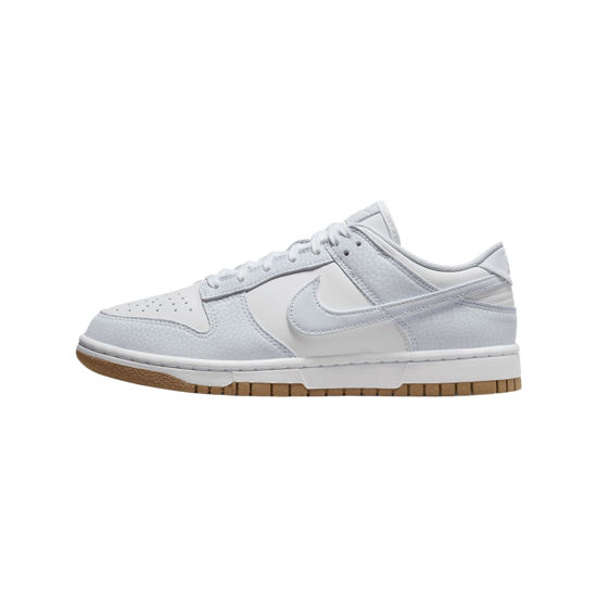 Picture of Nike Dunk Low Premium Next Nature Women's Shoes (FN6345-100, White/Gum Light Brown/Football Grey) Size 7 - Size: 7