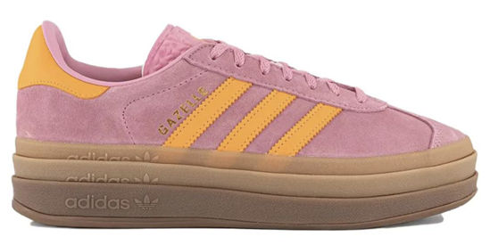 Picture of Adidas Gazelle Bold Womens Sneaker (Bliss Pink Spark, IF4498, 6.5) - Size: 6.5