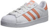 Picture of adidas Originals womens Superstar Sneaker, White/Chalk Coral/Off White, 11 US - Size: 11