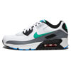 Picture of Nike Air Max 90 LTR (Big Kid) White/Stadium Green/Pure Platinum 5 Big Kid M - Size: 5 Big Kid