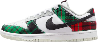 Picture of Nike Dunk Low Men White/Black-University Red-Stadium Green DV0827-100 11.5 - Size: 11.5