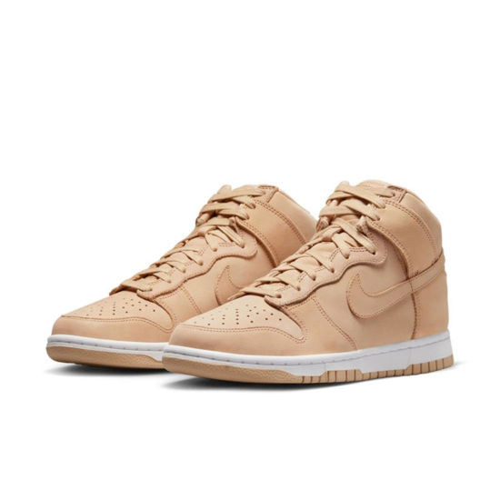 Picture of Nike Womens WMNS Dunk High Premium DX2044 201 Vachetta Tan - Size 8.5W - Size: 8.5