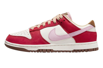 Picture of Nike Women's Dunk Low Sport Red/Sheen-Sail FB7910-600 9 - Size: 9