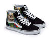 Picture of Vans Men's Sk8 Hi Sneaker, Fruit Skull/Black/White, 12 Women/10.5 Men - Size: 12 Women/10.5 Men