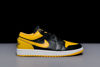 Picture of Air Jordan 1 Low Men's Shoes (553558-072, Black/White/Yellow Ochre) Size 9 - Size: 9