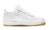 Picture of NIKE Men's Air Force 1 '07 An20 Basketball Shoes, White White Light Brown White White Gum Light Brown, 8.5 AU - Size: 7.5