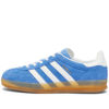 Picture of adidas Womens Gazelle Indoor Blue Fusion/Footwear White/Gold Size 6 - Size: 6