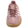 Picture of adidas Gazelle Indoor Women Sneakers, Shadow Fig/Cloud White/Gum, Size 6.5 - Size: 6.5