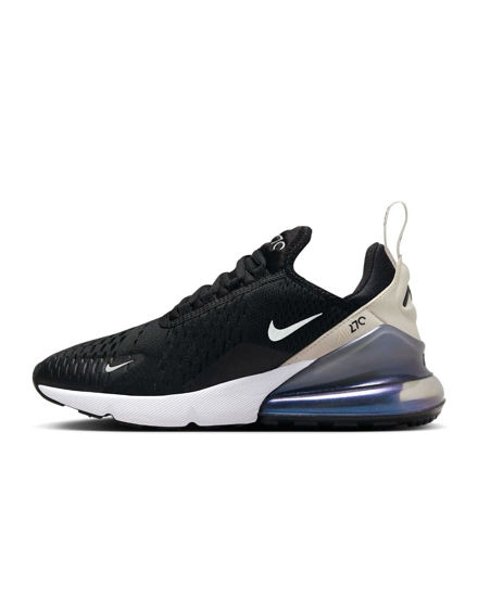 Picture of Nike Women's Air Max 270 Black/Metallic Silver-Phantom (DZ7736 002) - 12 - Size: 12