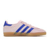 Picture of adidas Gazelle Indoor Women's Sneakers, Clear Pink/Lucid Blue/Gum, Size 8.5 - Size: 8.5