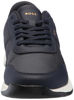 Picture of BOSS Leather Mix Low Top Sneaker, Blueberry Blue, 9 - Size: 9