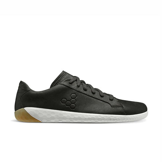 Picture of Vivobarefoot Geo Court II, Womens Everyday Barefoot Classic Designed for Premium Comfort Obsidian - Size: 8 Wide