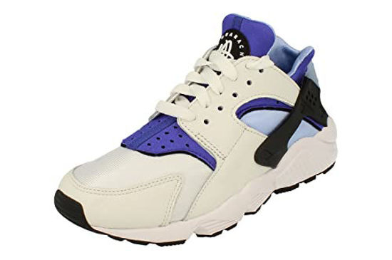 Picture of Nike Womens Air Huarache Running Trainers DH4439 Sneakers Shoes (UK 4.5 US 7 EU 38, White Lapis Black 100) - Size: 7