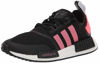 Picture of adidas Originals mens Nmd_r1 Sneaker, Black/Signal Pink/White, 8.5 US - Size: 8.5