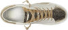 Picture of Dolce Vita Women's Zina Sneaker, White/Gold Leather, 11 - Size: 11