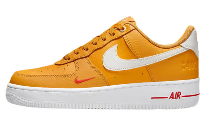 Picture of NIKE Women's Air Force 1 Sneaker, Af1 Yellow W R Dq7582 700, 8 - Size: 8