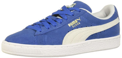 Picture of PUMA Mens Suede Classic Olympian Blue/White Sneaker - 9 - Size: 9