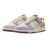 Picture of Nike Women's Dunk Low Lilac Bloom/Soft Yellow-Sail FB7910-500 10 - Size: 10