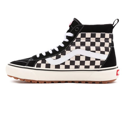 Picture of Vans UA SK8-Hi MTE-1 Sneakers Black/White/checkerb - Size: 9 Women/7.5 Men