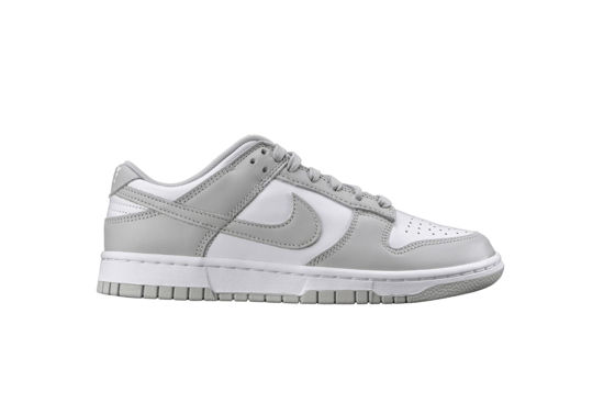 Picture of Nike Dunk Low Mens Sneakers, White/Grey Fog, Size 8.5 - Size: 8.5