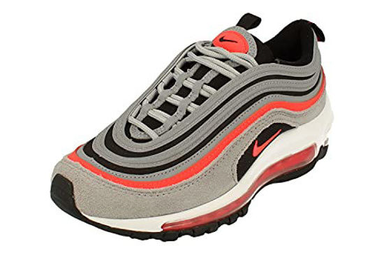 Picture of Nike Air Max 97 GS Running Trainers 921522 Sneakers Shoes (UK 5 US 5.5Y EU 38, Wolf Grey red Black 025) - Size: 5.5 Big Kid