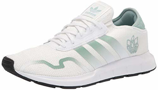 Picture of adidas Originals mens Swift Run X White/Hazy Green/Black 11.5 - Size: 11.5