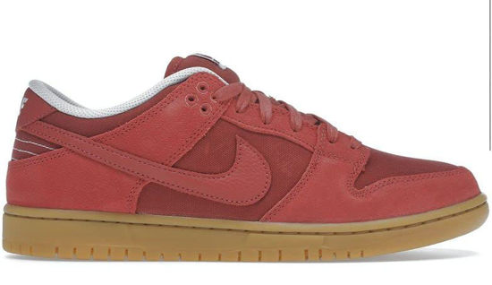 Picture of Nike Mens SB Dunk Low DV5429 600 Adobe - Size 11 Red - Size: 11