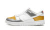 Picture of Nike Womens Dunk Low WMNS DH4403 700 Gold White Silver - Size 7.5W - Size: 7.5