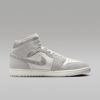 Picture of Air Jordan 1 Mid SE Men's Shoes (FQ7720-002, Neutral Grey/Sail/Smoke Grey) Size 14 - Size: 14