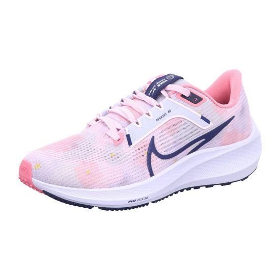 Picture of Women's AIR Zoom Pegasus 40 PRM - Size 6.5 US - Pearl Pink/Midnight Navy - Size: 6.5