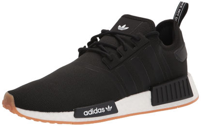 Picture of adidas Originals Men's NMD_R1 Sneaker, Black/Black/Gum, 4 - Size: 4