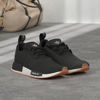 Picture of adidas Originals Men's NMD_R1 Sneaker, Black/Black/Gum, 4 - Size: 4