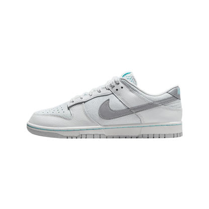 Picture of Nike Dunk Low Men Summit White/Metallic Silver HQ3619-121 Size 7.5 - Size: 7.5