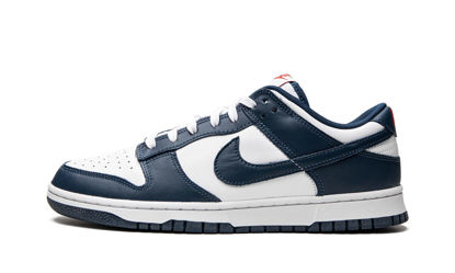 Picture of Nike Dunk Low Retro Women's Basketball Shoes, Blue Valerian White Red University, 7 US - Size: 6