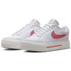 Picture of Nike Court Legacy Lift Womens Shoes Size 5, Color: White/Pink-White - Size: 5