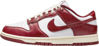 Picture of Nike Dunk Low Women White/Team Red-Coconut Milk FJ4555-100 6 - Size: 6