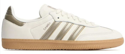 Picture of Adidas Samba OG Womens Sneaker (Gold Metallic, 9.5, IG1964) - Size: 9.5