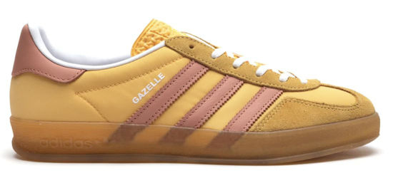 Picture of adidas Gazelle Indoor Womens (Semi Spark Clay, US Footwear Size System, Adult, Women, Numeric, Medium, 9) - Size: 9