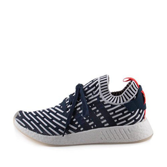 Picture of NMD R2 Primeknit in Collegiate Navy/Running White by Adidas, 10 - Size: 10 D(M) US