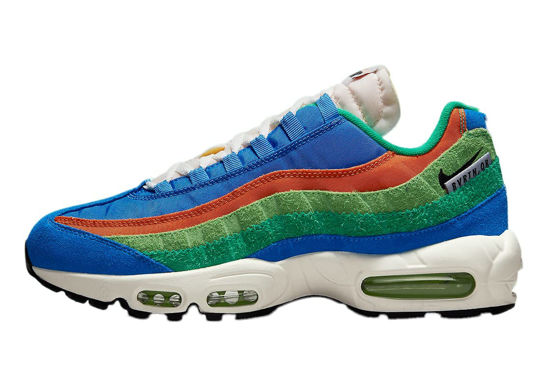 Picture of Nike Air Max 95 SE Light Photo Blue/Black/Roma Green 11.5 D (M) - Size: 11.5