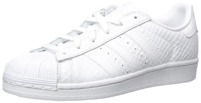 Picture of adidas Originals womens Superstar Shoe, Core White/White/Core Black, 6.5 US - Size: 6.5