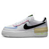 Picture of Nike Women's Air Force 1 Shadow White/Black-Team Gold (FJ0735 100) - 9 - Size: 9