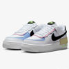 Picture of Nike Women's Air Force 1 Shadow White/Black-Team Gold (FJ0735 100) - 9 - Size: 9