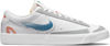 Picture of Nike Mens Flyleather Blazer Low 77 White Size 10.5 - Size: 10.5