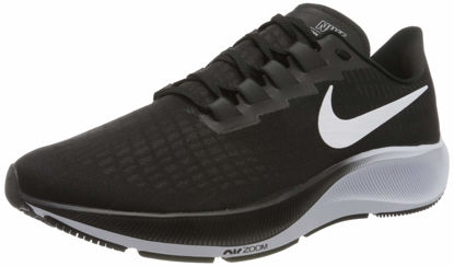 Picture of Nike Men's Running Shoe, Black White, 12 - Size: 12