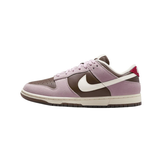 Picture of Nike Dunk Low Women's Shoes (HM0987-200, Cacao Wow/Pink Foam/University Red/Pale Ivory) Size 14 - Size: 14