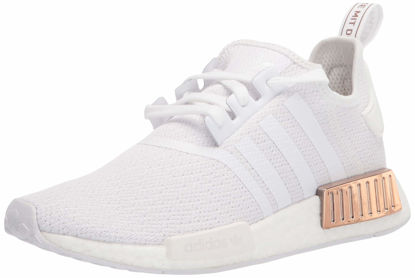 Picture of adidas Originals womens Nmd_r1 Sneaker, White/White/Copper Metallic, 8.5 US - Size: 8.5